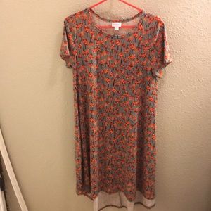 LuLaRoe small (6-8) Carly with pocket on front